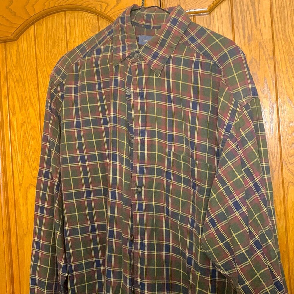 Banana Republic men’s M light flannel